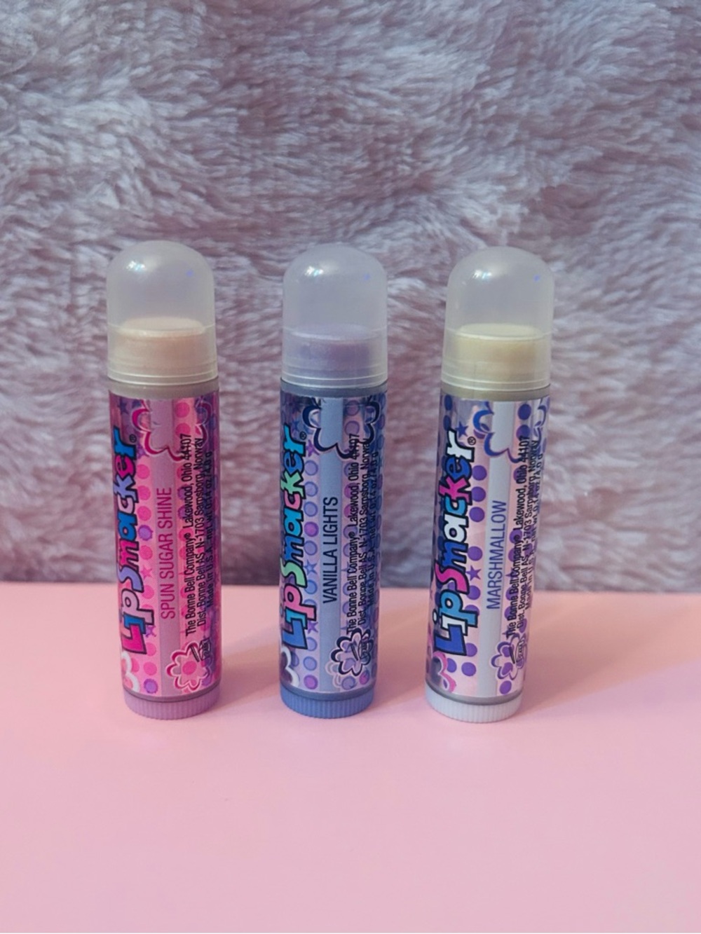 Vintage Bonne bell lip smacker shimmers trio